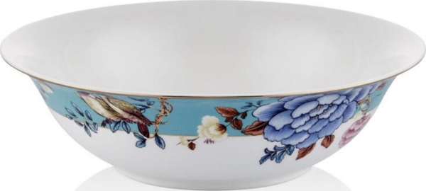 Joy Carmen Floral Blue Salata Kasesi 23X6,5 CM - Image 1