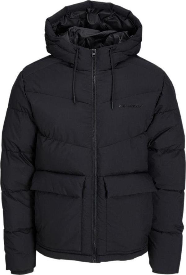 Jack&Jones 12238849 Jorvesterbro Puffer Jacket Sn Siyah - Image 1