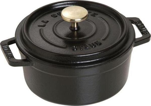 Staub La Cocotte Döküm Tencere Siyah 12cm-405094710 - Image 1