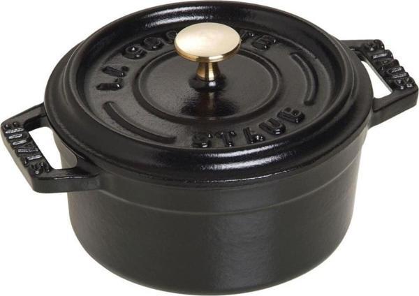 Staub La Cocotte Mini Döküm Tencere Siyah 10cm-405001010 - Image 1