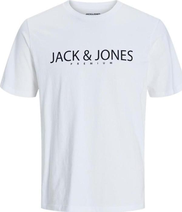 Jack&Jones 12256971 Jprblajack Ss Tee Crew Neck Fst Ln Beyaz - Image 1
