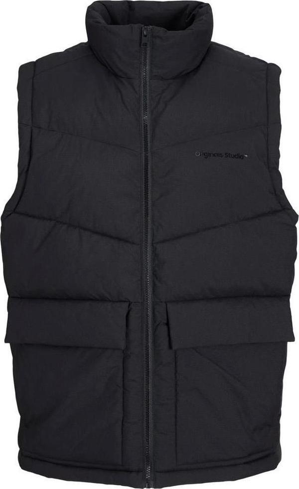 Jack&Jones 12238853 Jorvesterbro Bodywarmer Sn Siyah - Image 1