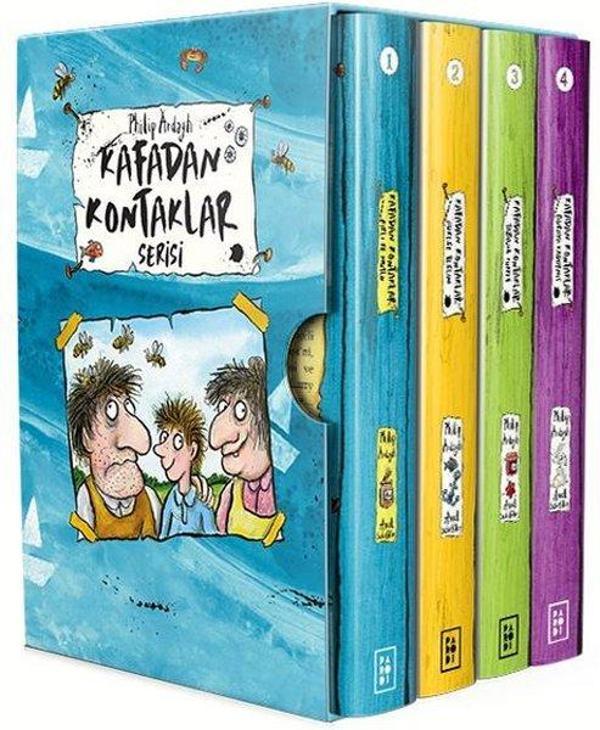 Kafadan Kontaklar Serisi - 4 Kitap Takım Kutulu - Parodi Yayınları - Image 1