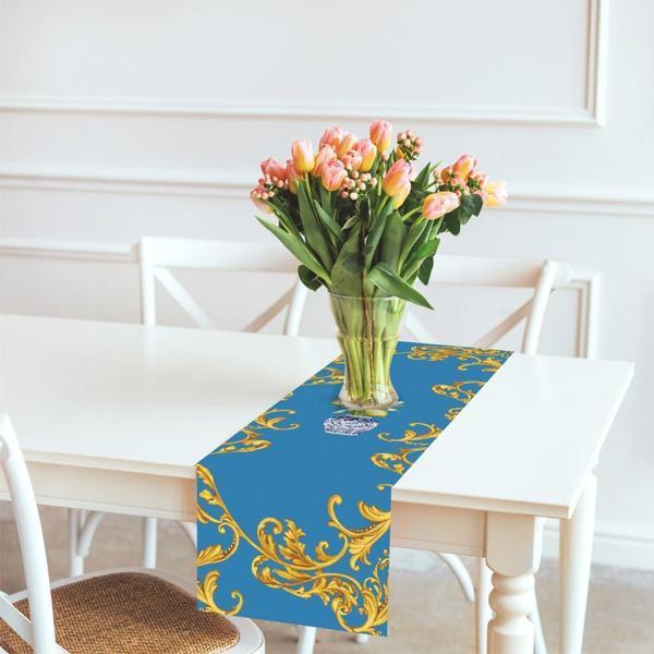 Adawal Blue Lemon Runner 140x45cm Runner Tr128 - Image 1