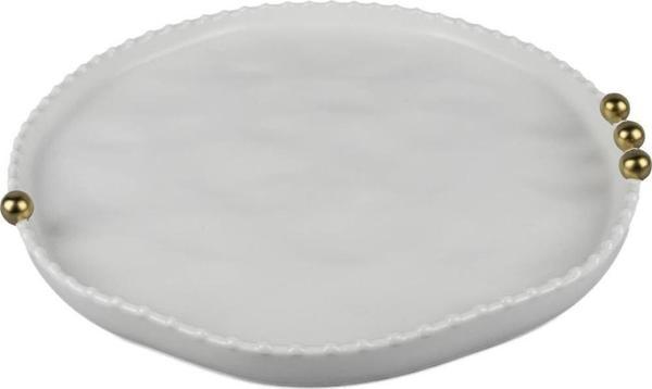 Mikasa Moor Beyaz Gold Toplu Porselen Servis Tabağı 29cm - Image 1