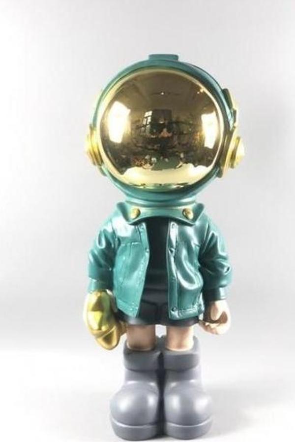 Lamedore Astro Girl Green Big Decor 31x70 Cm - Image 1