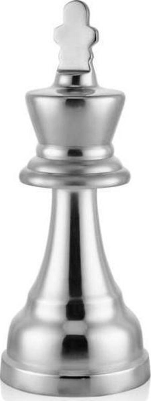 Lamedore Chess King Nickel 25x58 Cm - Image 1