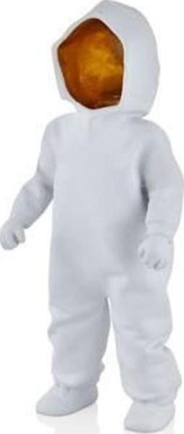 Lamedore Ghost Child White Gold Decor 13,5x8x30 Cm - Image 1