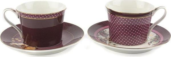 Mikasa Moor Magenta 2'Ii Çay Fincanı Seti - Image 1