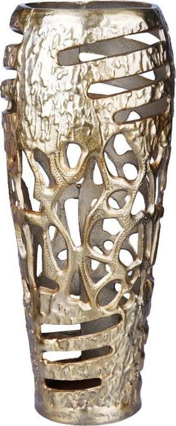 Lucky Art Gold Dekoratif Desenli Vazo 46 cm - Image 1