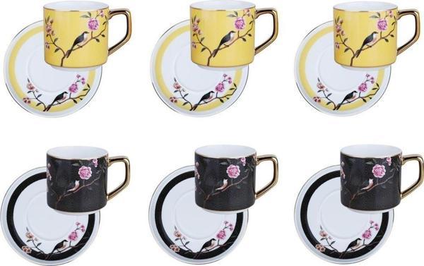 Lucky Art Lucile 6lı Kahve Fincanı - Image 1