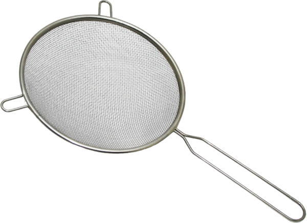 14CM TEL SÜZGEÇ METAL SAPLI KULAKLI (2818) - Image 1