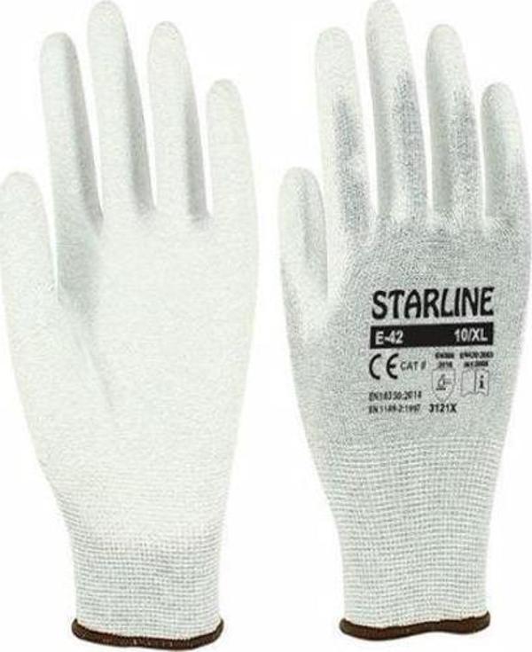Starline E-42 Antistatik Pu Eldiven Beden 10 Numara - Image 1
