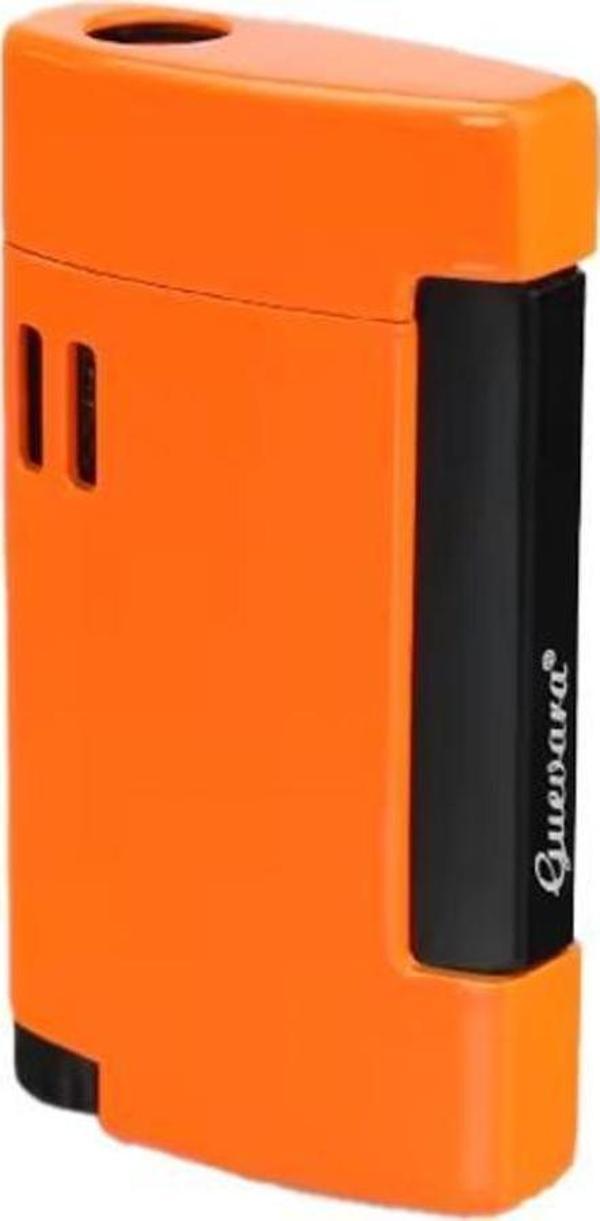 Guevara Tek Torch Pürmüz Turuncu-Siyah Metal Puro Çakmağı - Image 1