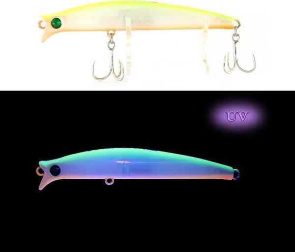 Ege Fish V Gaga 92mm 15.5 Gr Maket Balık 01 Limon - Image 1