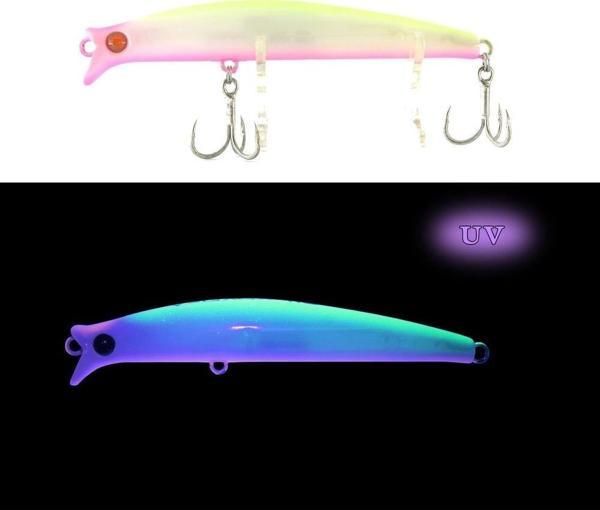 Ege Fish V Gaga 92mm 15.5 Gr Maket Balık 02 Pembeli Limon - Image 1