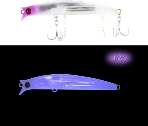 Ege Fish V Gaga 92mm 15.5 Gr Maket Balık 03 Mor Yanak - Image 1