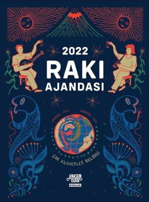 Rakı Ajandası 2022 - Overteam Yayınları - Image 1