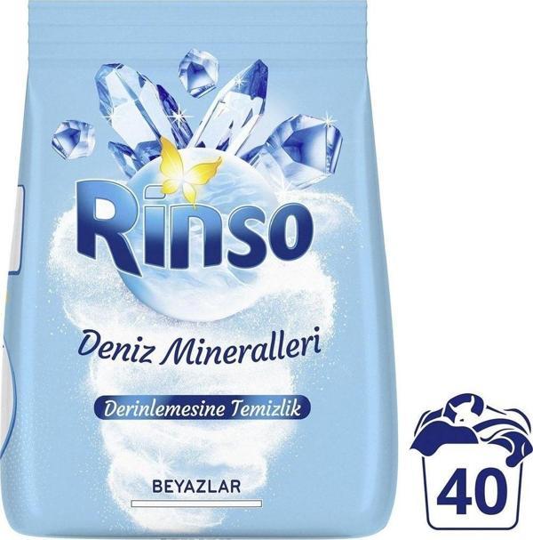 Rinso Toz Deterjan Deniz Mineralleri 6 KG 40 Yıkama - Image 1