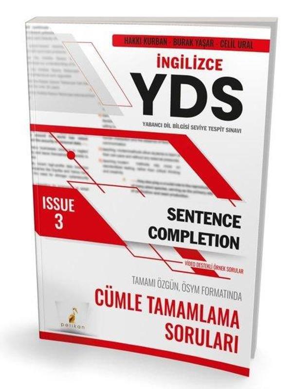 YDS İngilizce Vocabulary and Grammar Issue 3 - Pelikan Yayınları - Image 1