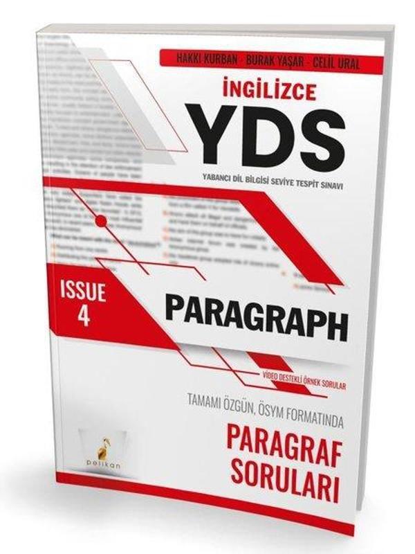 YDS İngilizce Vocabulary and Grammar Issue 4 - Pelikan Yayınları - Image 1