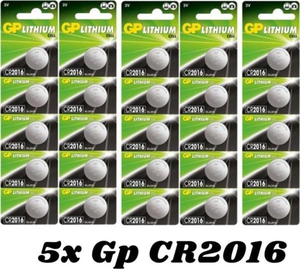 GP Batteries Gp Cr 2016 3v Düğme Pil 25'li - Image 1