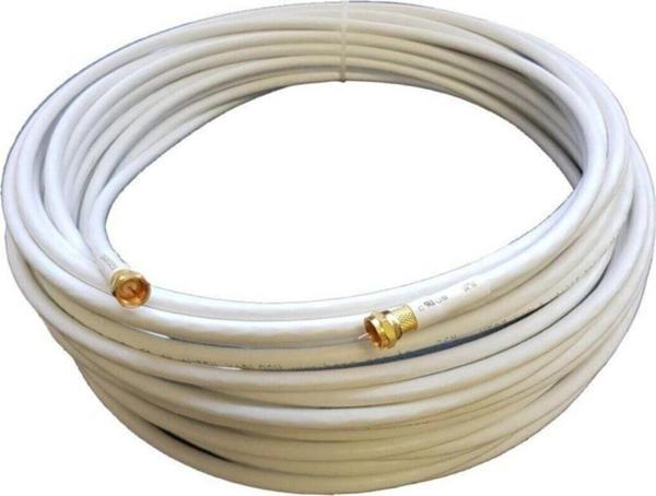 Herz 35metre Rg6 U6 Gold F Konnektörlü Hazır Uydu Anten Kablosu Full Hd 4k - Image 1
