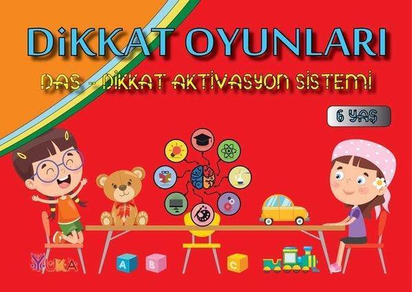 Dikkat Oyunları 6 Yaş - Yuka Kids Yayınevi - Image 1