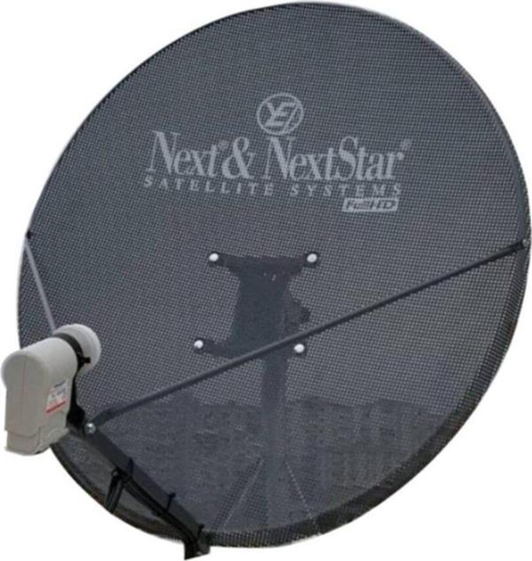NEXT NEXTSTAR NEXT DELİKLİ ÇANAK ÇANAK ANTEN 80 CM TEKLİ LNB 25 METRE KABLO 2 F CONNEKTÖR - Image 1