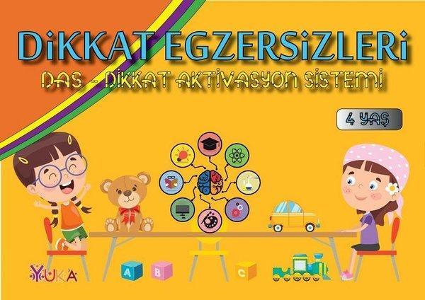 Dikkat Egzersizleri 4 Yaş - Yuka Kids Yayınevi - Image 1