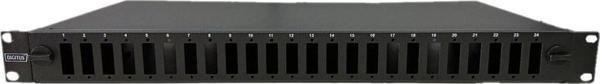 Digitus Fiber Optik Splice Panel, kilit mekanizmalı, 24 x SC DX, 1U&lt;br&gt;Digitus Fiber Optic Spl - Image 1
