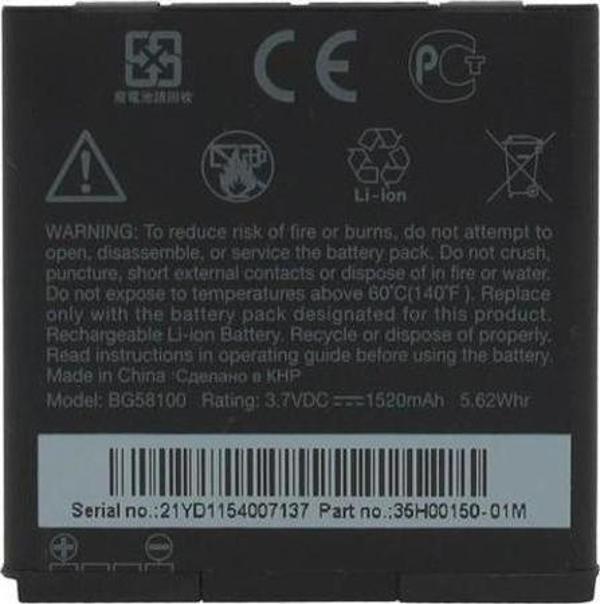 Htc Sensation Pil Batarya BG58100 - Image 1