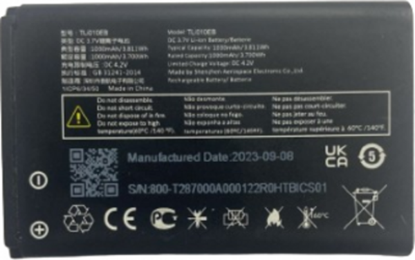 TCL T302X PİL BATARYA TLİ010EB 1000 mAh - Image 1