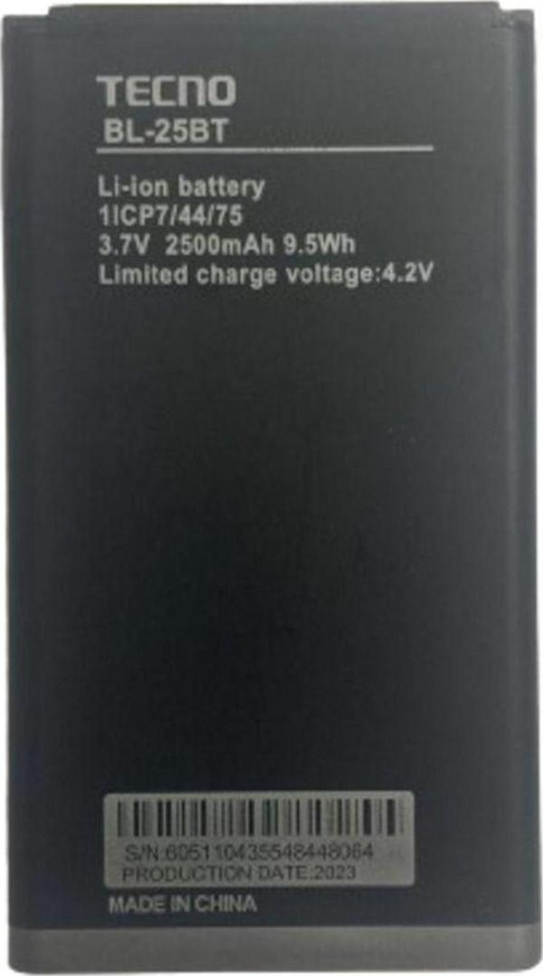 Tecno T528 Pil Batarya BL-25BT 2500 mAh - Image 1