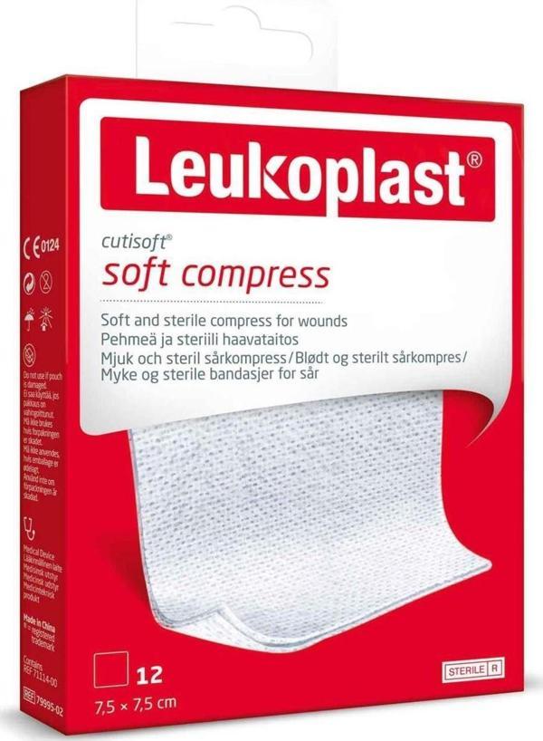 Cutisoft Soft Compress 7,5cm x 7,5cm Non Woven Yara Örtüsü - Image 1