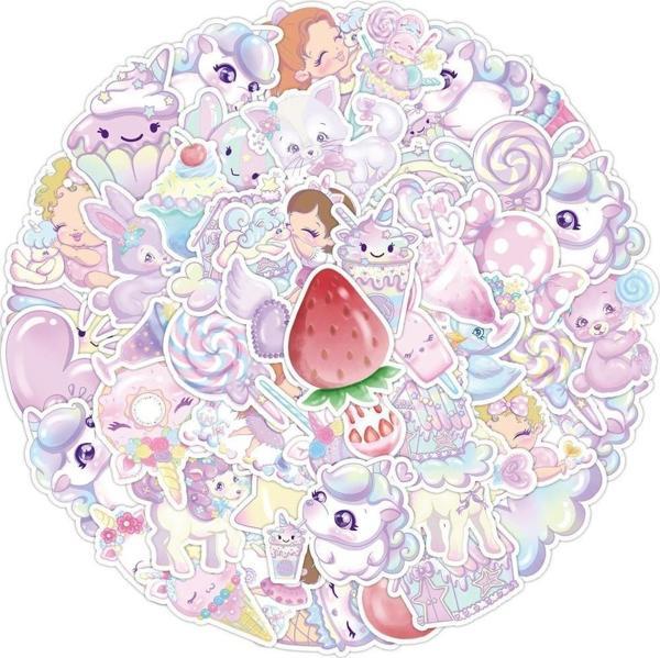 25'li Su Geçirmez Opak Sticker Seri : 21 - Image 1