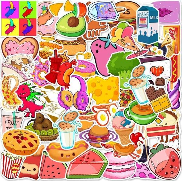 25'li Su Geçirmez Opak Sticker Seri : 22 - Image 1