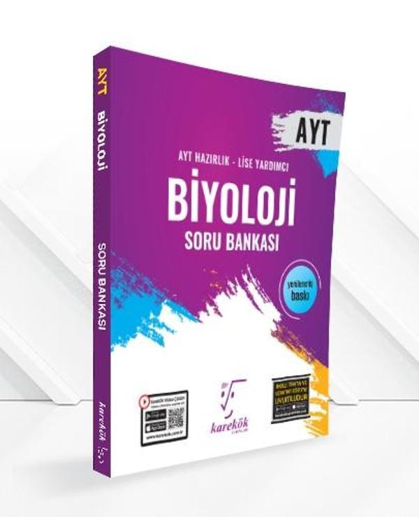 Karekök AYT Biyoloji Soru Bankası Karekök Yayınları - Karekök Eğitim Yayınları - Image 1