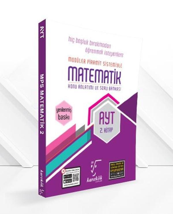 Karekök AYT Matematik Konu Anlatımlı Soru Bankası 2. Kitap Karekök Yayınları - Karekök Eğitim Yayınları - Image 1