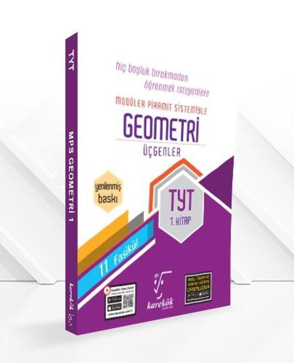Karekök TYT Geometri Üçgenler 1. Kitap MPS 11 Fasikül Karekök Yayınları - Karekök Eğitim Yayınları - Image 1