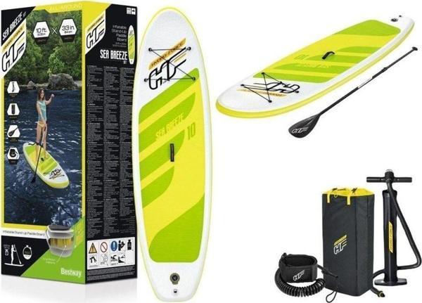 Bestway 65340 Şişme Kano Sörf Tahtası-Çantalı Set Kürek Ve Pompa Dahil 305X84X12 Cm - Image 1