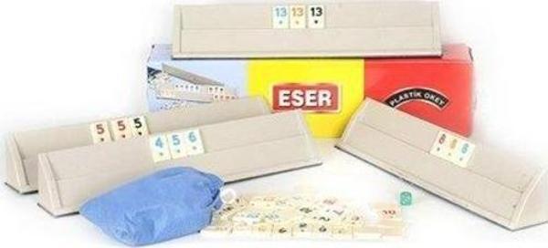 Plastik Okey Takımı - Standart Okey Boyutu - Eser Okey - Image 1