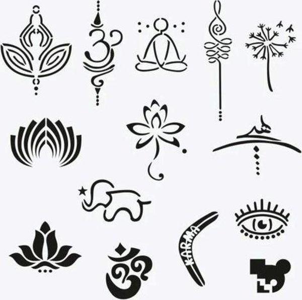OneSpray Tattoo Goa City Pack Dövme Şablon Seti - Image 1
