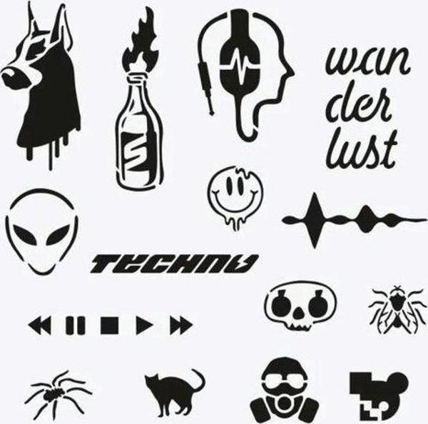 OneSpray Tattoo Berlin City Pack Dövme Şablon Seti - Image 1