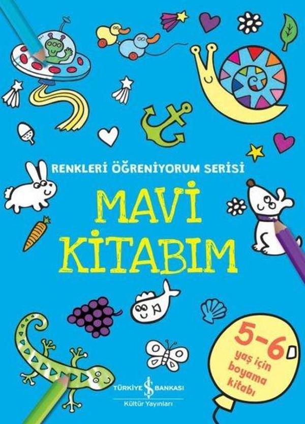 Mavi Kitabım - Renkleri Öğreniyorum Serisi - İş Bankası Kültür Yayınları - Image 1