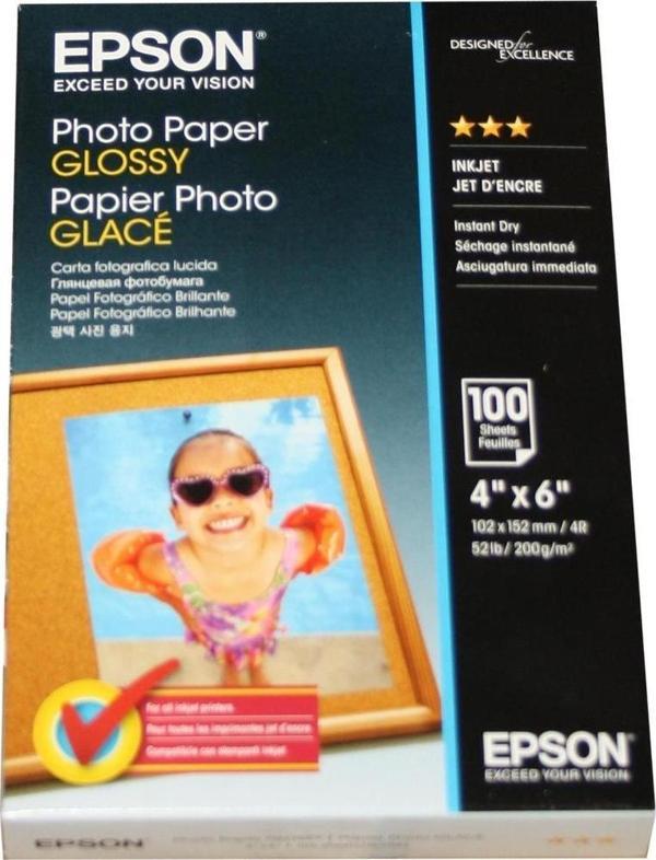 Epson 10x15 200Gram 100lü Fotoğraf Kağıdı S042548 - Image 1