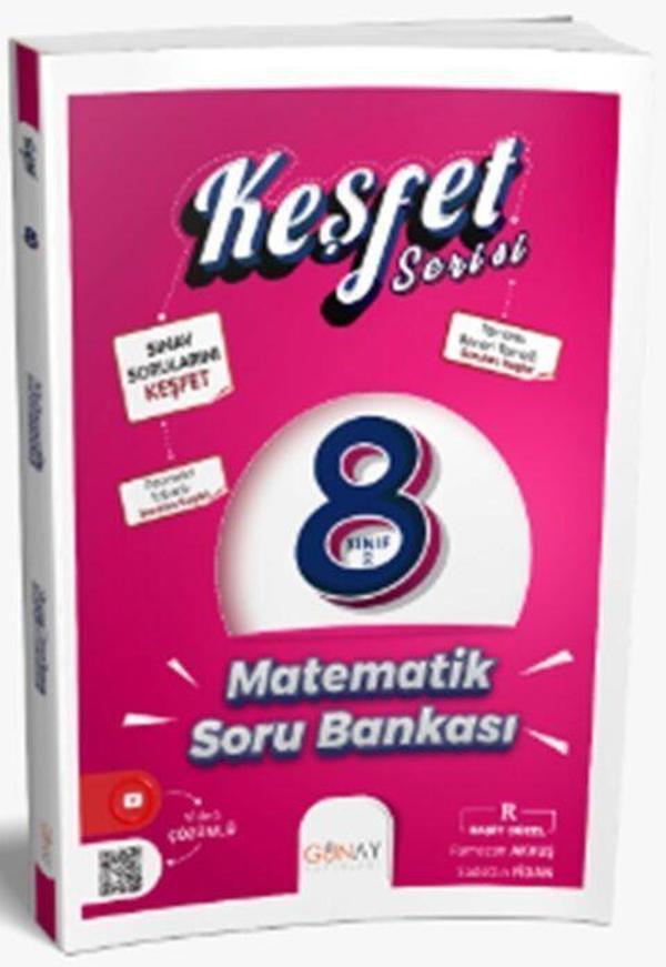 8. Sınıf Keşfet Plus Serisi Matematik Soru Bankası Günay Yayınları - Günay Yayınları - Image 1