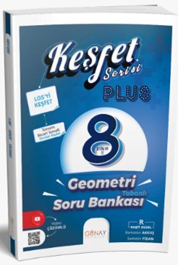 8. Sınıf Keşfet Serisi Geometri Tabanlı Soru Bankası Günay Yayınları - Günay Yayınları - Image 1