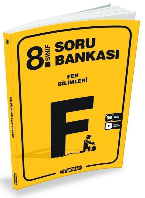 8. Sınıf Fen Bilimleri Soru Bankası Hız Yayınları - Hız Yayınları - Image 1