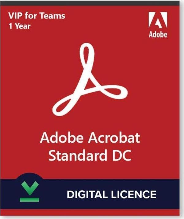 Adobe Acrobat Standard DC for teams 65297920BA01A12 1 Yıllık Yeni Alım - Image 1